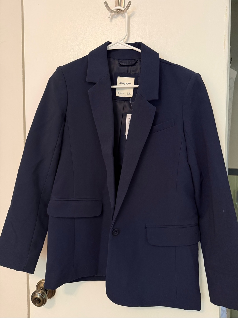 Abercrombie & Fitch Navy Tailored Women's Blazer